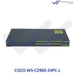 سوئیچ سیسکو 24 پورت WS-C2960-24PC-L
