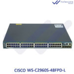سوئیچ سیسکو WS-C2960S-48FPD-L