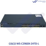 سوئیچ سیسکو WS-C2960X-24TD-L