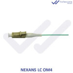 پیگتیل فیبر نوری نگزنس LC مالتی مود OM4
