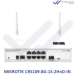 روتر بی سیم میکروتیک مدل CRS109-8G-1S-2HnD-IN