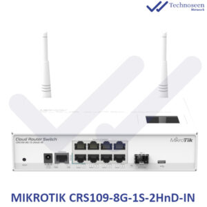 روتر بی سیم میکروتیک مدل CRS109-8G-1S-2HnD-IN
