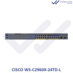 سوئیچ سیسکو WS-C2960X-24TD-L
