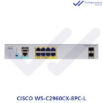 سوئیچ سیسکو WS-C2960CX-8PC-L