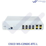 سوئیچ شبکه سیسکو 8 پورت WS-C2960C-8TC-L