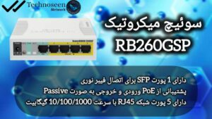 روتر میکروتیک مدل RB260GSP