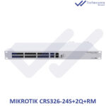 سوییچ روتر میکروتیک مدل CRS326-24S+2Q+RM