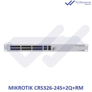 سوییچ روتر میکروتیک مدل CRS326-24S+2Q+RM