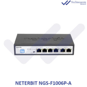 سوییچ 6 پورت نتربیت مدل NGS-F1006P-A