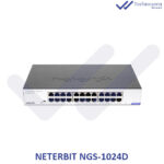 سوئیچ شبکه 24 پورت نتربیت مدل NGS-1024D