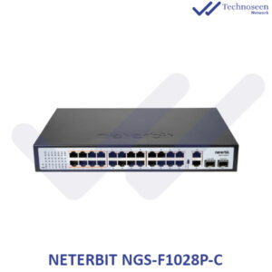 سوئیچ شبکه 28 پورت نتربیت NGS-F1028P-C