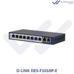 سوییچ 10 پورت PoE دی-لینک مدل DES-F1010P-E