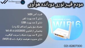 مودم فیبر نوری دوبانده هوآوی مدل HS8346X6