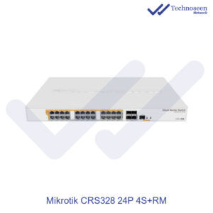 سوئیچ میکروتیک CRS328-24P-4S+RM